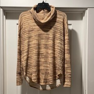 LuLaRoe Aubrey Multitone Cowl Neck Sweater - size M